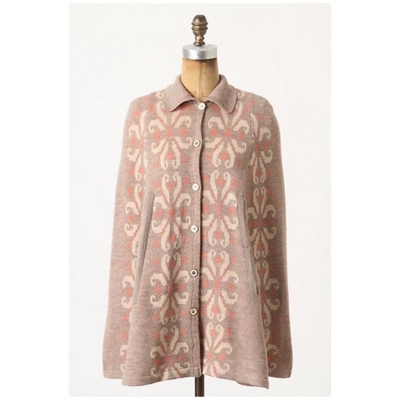 Anthro “Flowering Pompona Cape” by Madchen - Picture 11 of 16